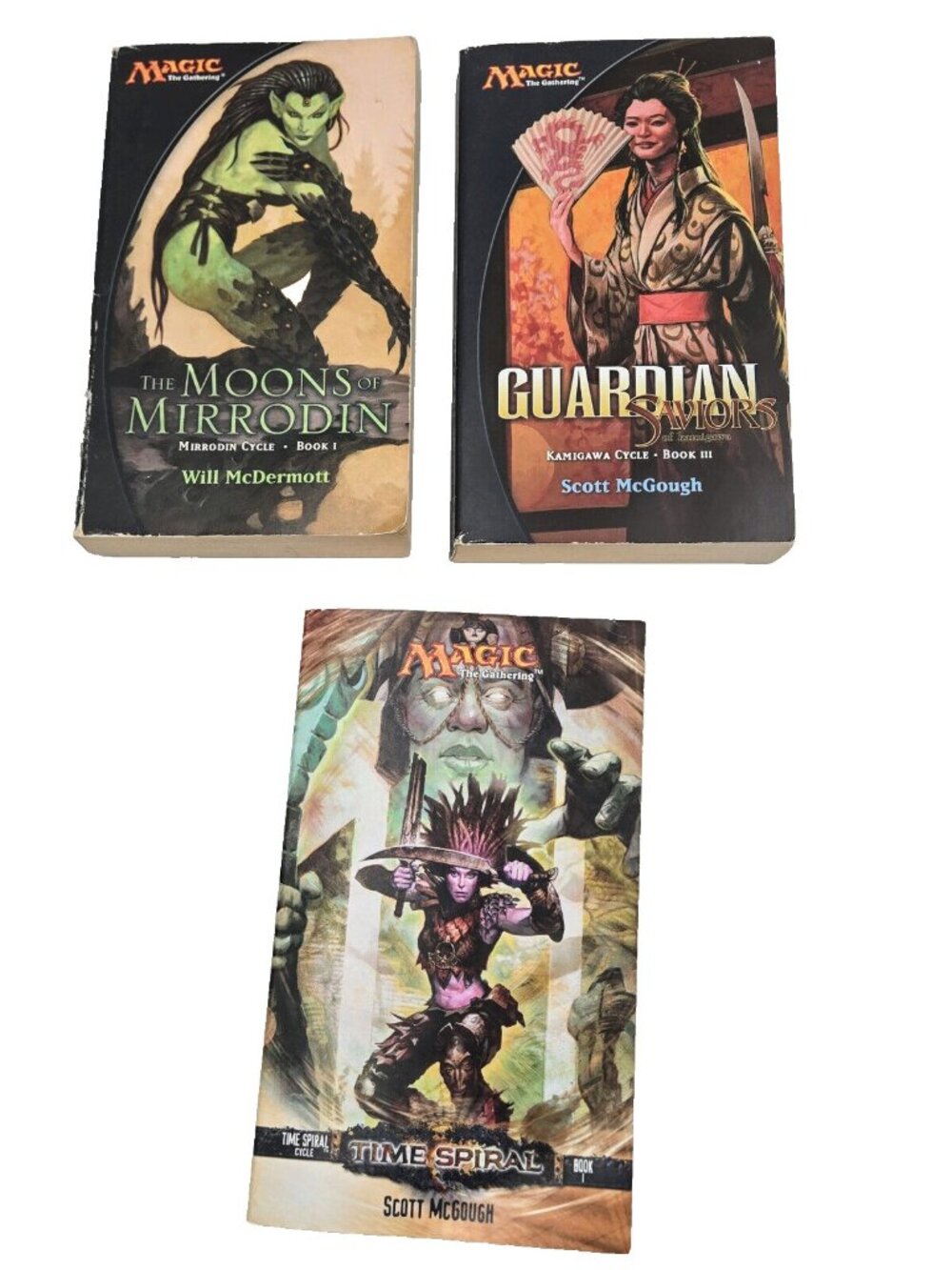 Magic The Gathering Book Lot The Moons Of Mirrodin Guardian Saviors Time Spiral